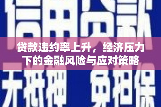 岚皋贷款违约率上升，经济压力下的金融风险与应对策略