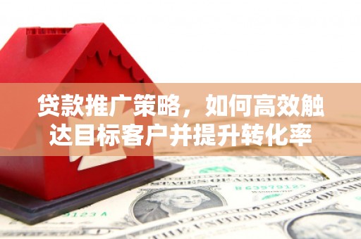 岚皋贷款推广策略，如何高效触达目标客户并提升转化率