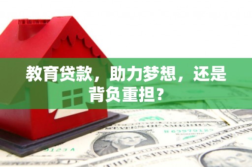 岚皋教育贷款，助力梦想，还是背负重担？