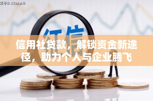 岚皋信用社贷款，解锁资金新途径，助力个人与企业腾飞