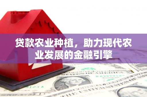 岚皋贷款农业种植，助力现代农业发展的金融引擎